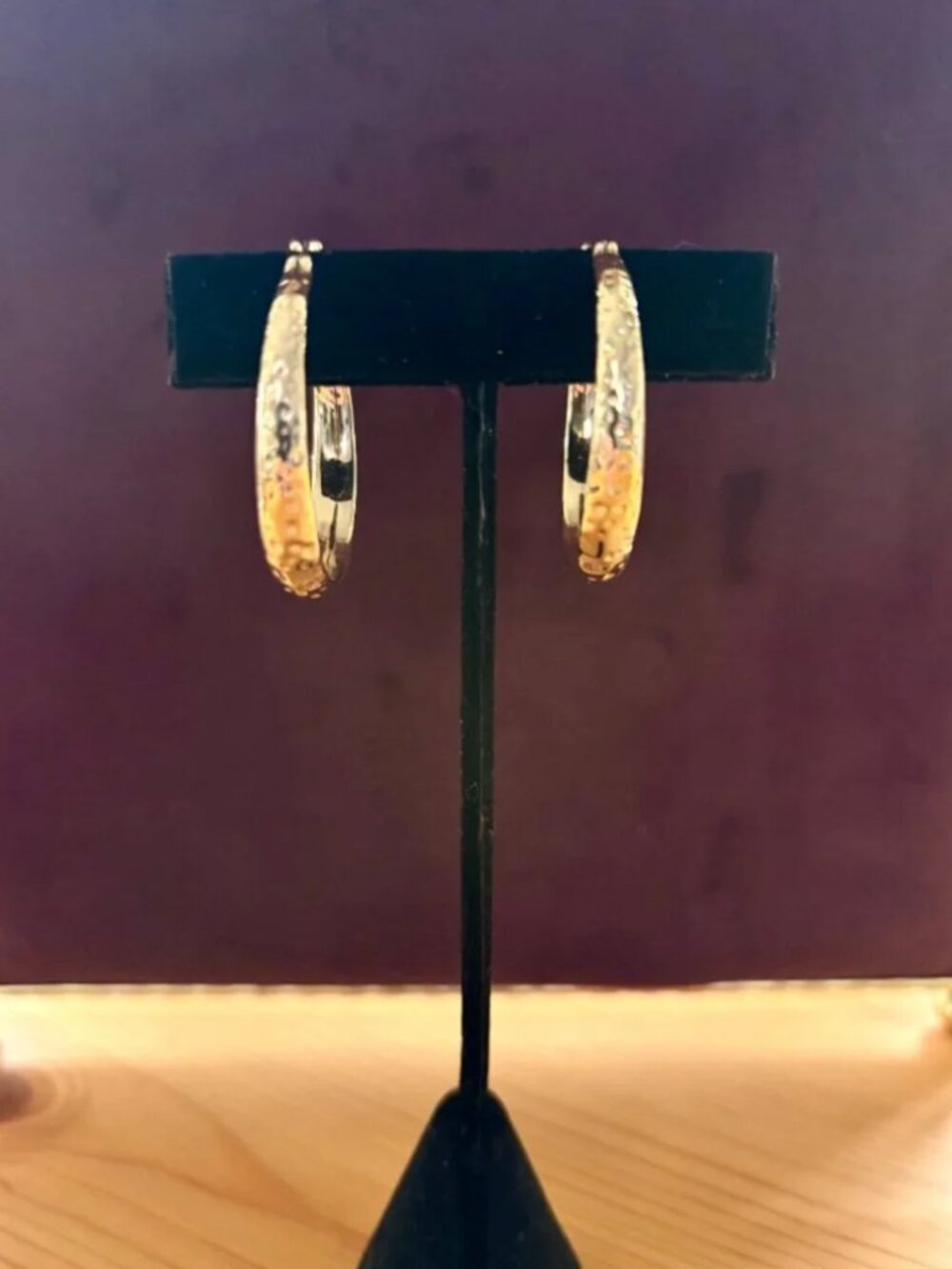 House of Harlow 1960 Gold Hoop Earrings